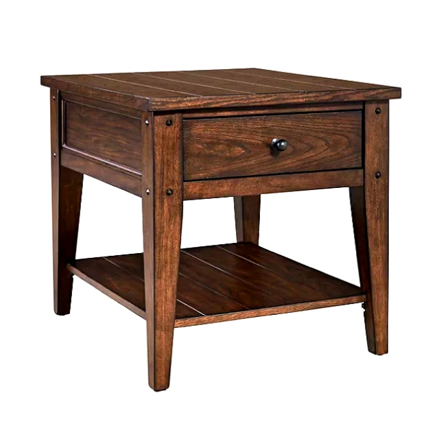 Oak Shaker Craftsman Side End Table